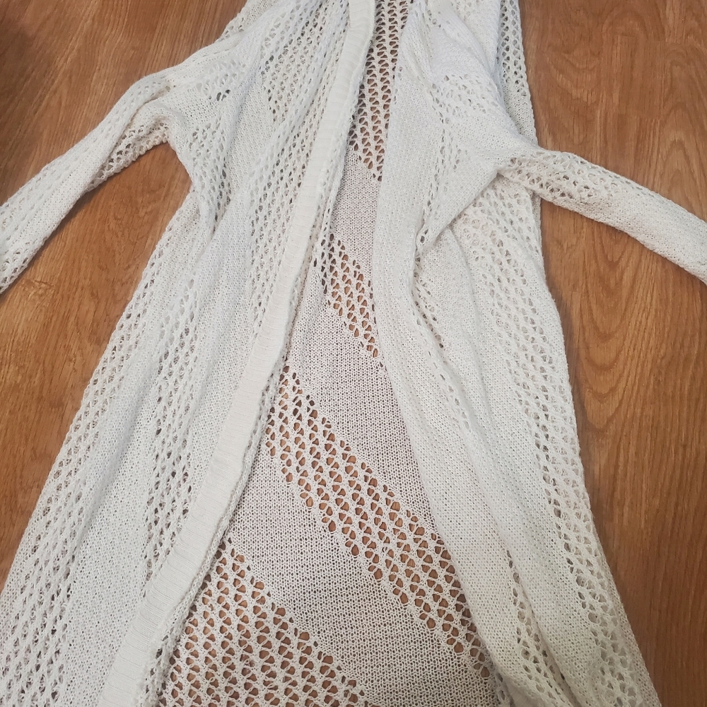 Long knit sweater!